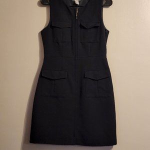 H&M Navy Blue Pocketed Dress